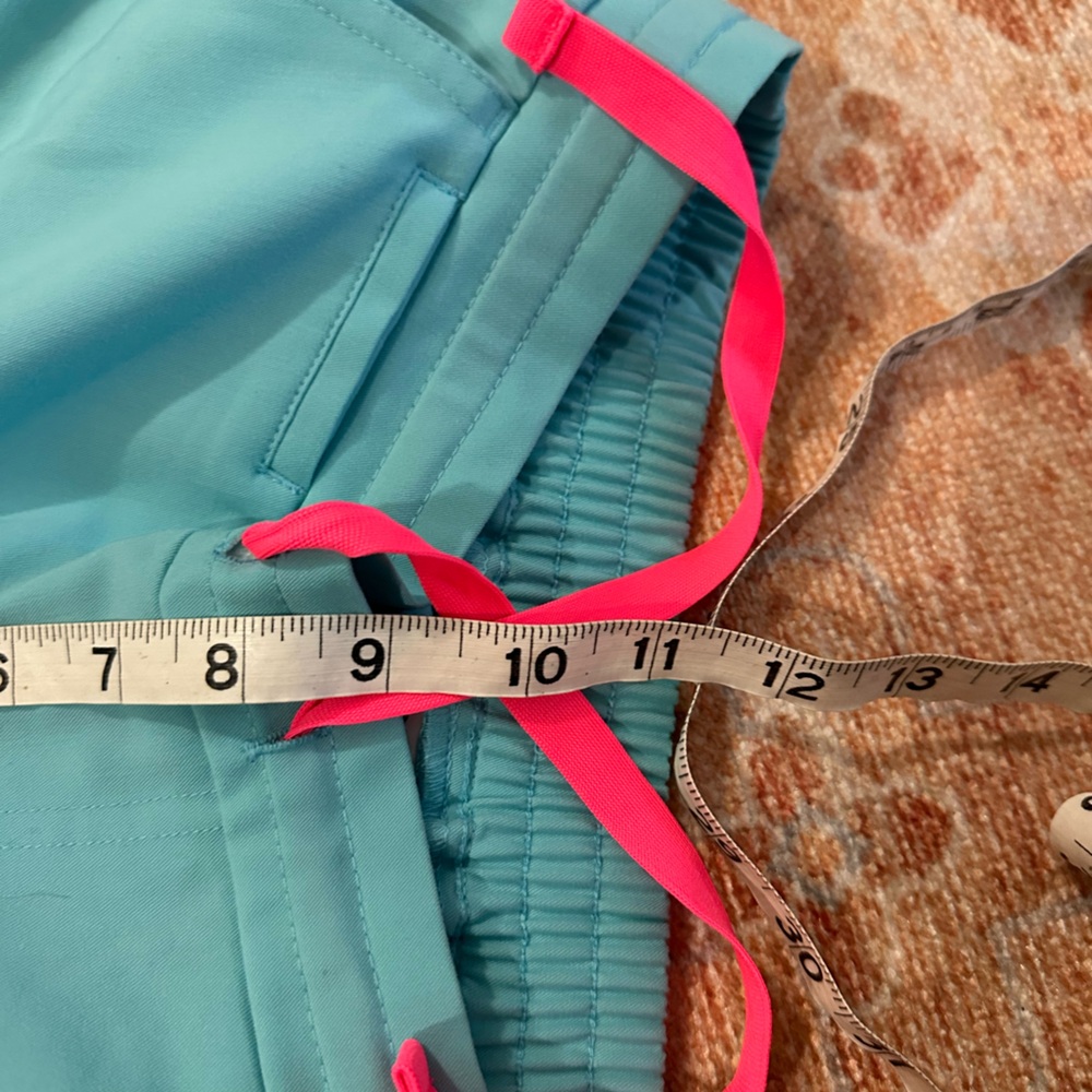 Figs yola skinny scrub pants neon blue rare limited edition size XS/P - Picture 8 of 9